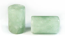Aqua Jade Tube 6x9mm Gemstones