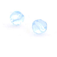 Crystal Glass Rounds Sapphire 5mm
