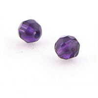 Crystal Glass Rounds Tanzanite 5mm