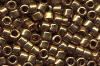 Miyuki Delica DB0022L Metallic Light Bronze Seed Beads