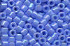 Miyuki Delica DB0167 Opaque Med Blue AB Seed Beads