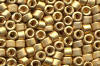Miyuki Delica DB0331 Matte 24kt Gold Plated Seed Beads