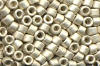 Miyuki Delica DB0335 Matte Galvanized Silver Seed Beads