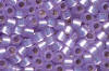 Miyuki Delica DB0629 Dyed Lilac Silver Lined Alabaster Seed Beads