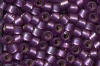 Miyuki Delica DB0695 Dyed Semi-matte Silver Lined Mulberry Seed Beads