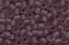 Miyuki Delica DB0765 Matte Transparent Smoky Amethyst Seed Beads