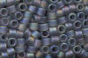 Miyuki Delica DB0863 Matte Transparent Gray AB Seed Beads