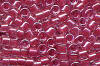 Miyuki Delica DB0914 Sparkling Rose Lined Crystal Seed Beads