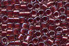 Miyuki Delica DB0924 Sparkling Cranberry Lined Crystal Seed Beads