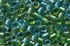 Miyuki Delica DB0984 Sparkling Lined Aqua Fresco Mix Seed Beads
