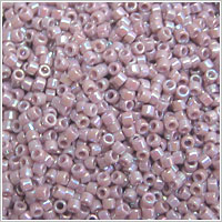 Miyuki Delica 11 Opaque Lavender AB Seed Beads