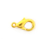 Parrot Clasp 10mm Gold Findings