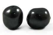 Swarovski Baroque Pearl 5840 8mm Black Beads