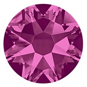 Swarovski Hotfix Rhinestones Diamantes 2038/2078 SS30 Fuchsia