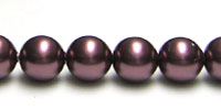 Swarovski Pearls 5810 4mm Burgundy