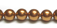 Swarovski Pearls 5810 6mm Copper