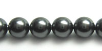 Swarovski Pearls 5810 6mm Dark Grey