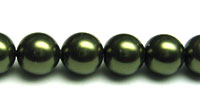 Swarovski Pearls 5810 8mm Dark Green