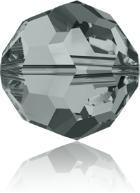 Swarovski Round 5000 6mm Black Diamond