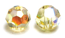 Swarovski Crystal Round 5000 6mm Jonquil AB