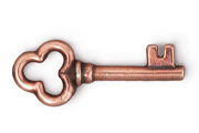 TierraCast Antique Copper Key Drop