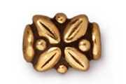 TierraCast Antique Gold Leaf Bead