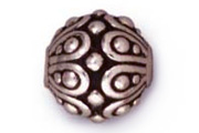 TierraCast Antique Silver Casbah Round Bead